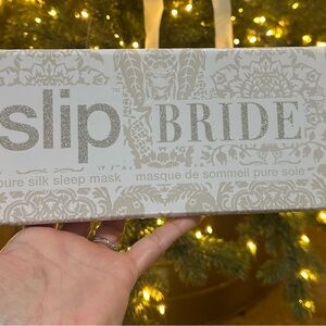 Slip Silk Sleep Mask - Elegant Bride Edition
